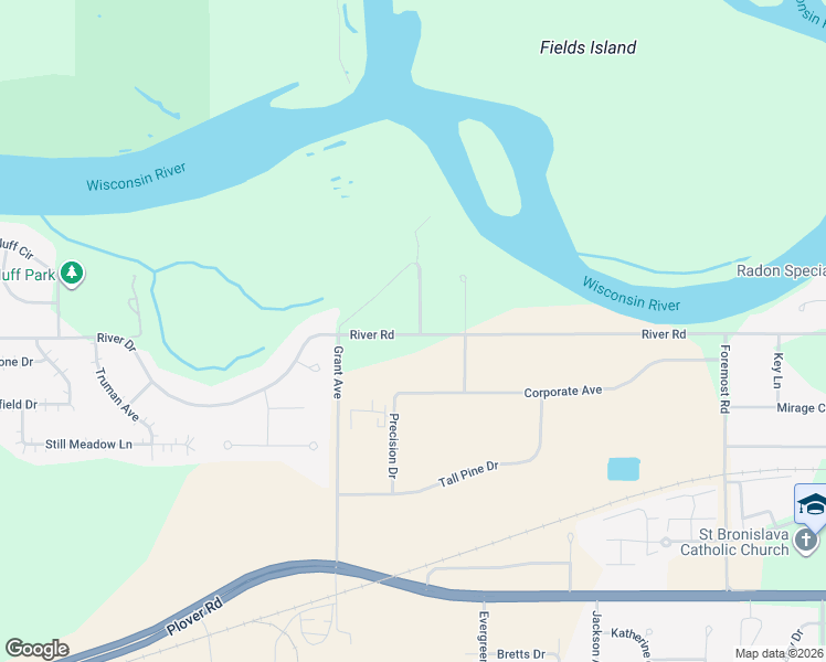 map of restaurants, bars, coffee shops, grocery stores, and more near 2265 Timber View Drive in Plover