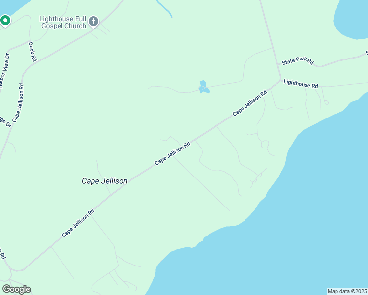 map of restaurants, bars, coffee shops, grocery stores, and more near 839 Cape Jellison Road in Stockton Springs