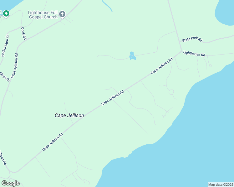 map of restaurants, bars, coffee shops, grocery stores, and more near 839 Cape Jellison Road in Stockton Springs