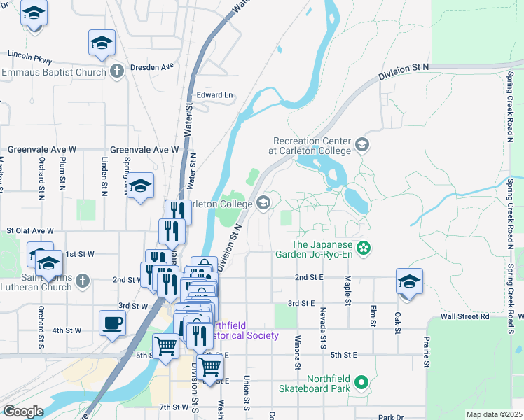 1 North College Street Northfield Mn Walk Score