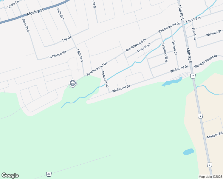 map of restaurants, bars, coffee shops, grocery stores, and more near 244 Wildwood Drive in Wasaga Beach