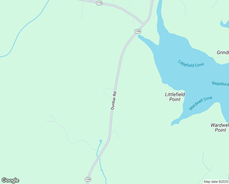 map of restaurants, bars, coffee shops, grocery stores, and more near 112 Dunbar Road in Penobscot