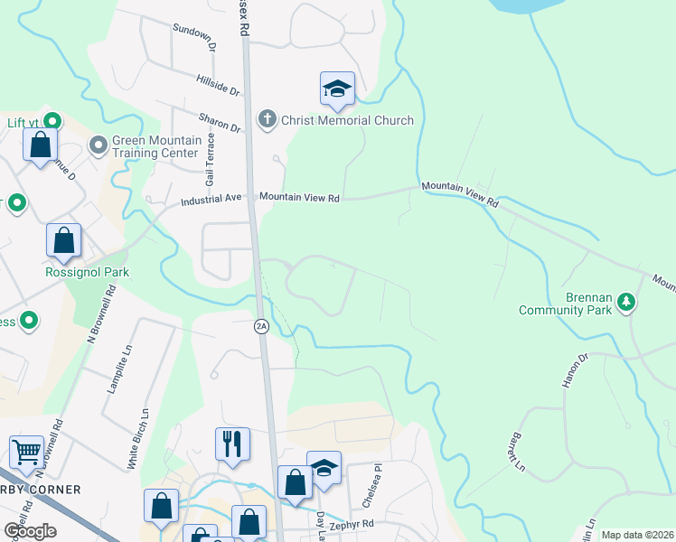map of restaurants, bars, coffee shops, grocery stores, and more near 210 Meadowrun Road in Williston