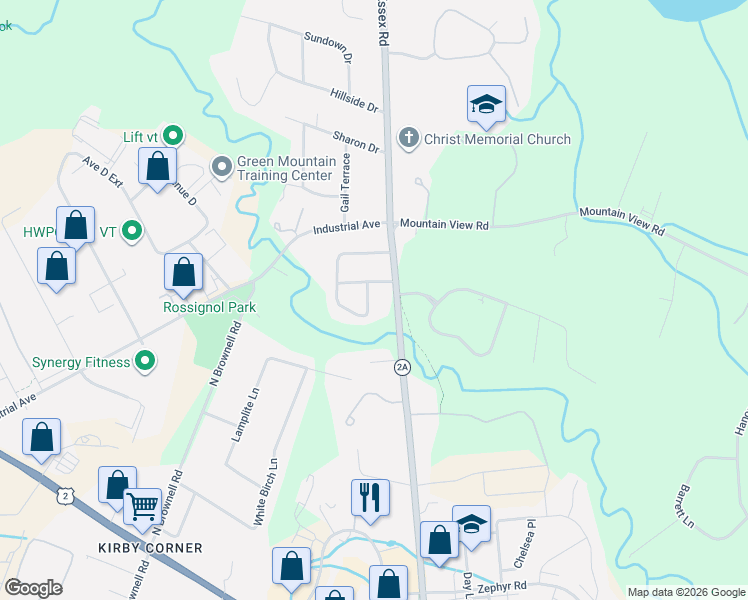map of restaurants, bars, coffee shops, grocery stores, and more near 304 Stonybrook Drive in Williston