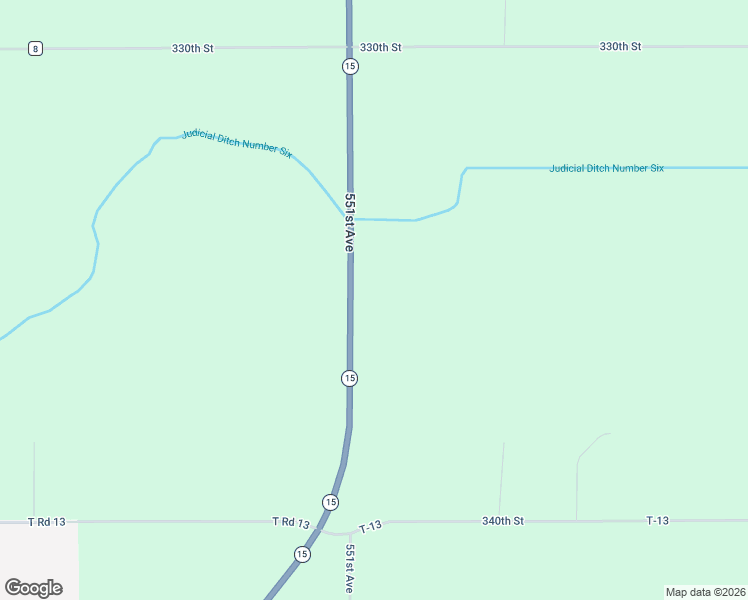 map of restaurants, bars, coffee shops, grocery stores, and more near 33531 Minnesota 15 in Lafayette