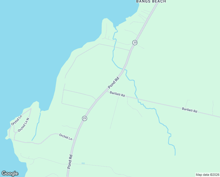 map of restaurants, bars, coffee shops, grocery stores, and more near 1023 Pond Road in Sidney