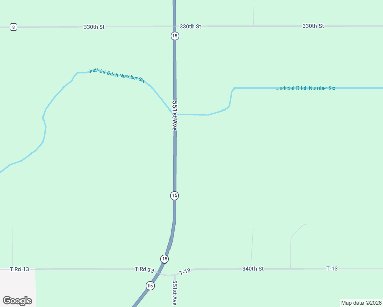 map of restaurants, bars, coffee shops, grocery stores, and more near 33531 Minnesota 15 in Lafayette