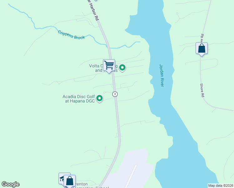 map of restaurants, bars, coffee shops, grocery stores, and more near 759 Bar Harbor Road in Trenton