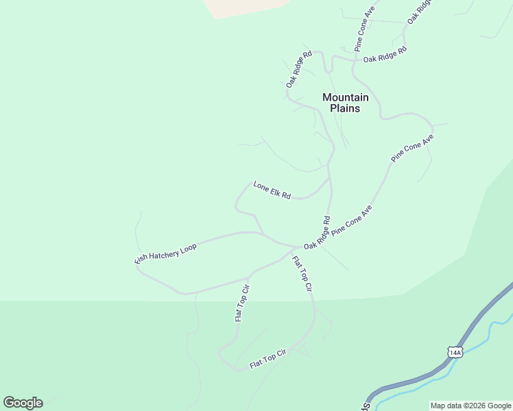 map of restaurants, bars, coffee shops, grocery stores, and more near 372-418 Lone Elk Road in Spearfish