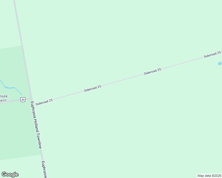 map of restaurants, bars, coffee shops, grocery stores, and more near 805092 Sideroad 25 in Markdale