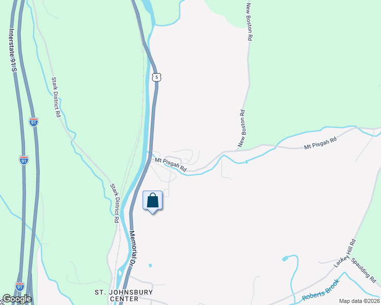 map of restaurants, bars, coffee shops, grocery stores, and more near 59 3rd Street in Saint Johnsbury