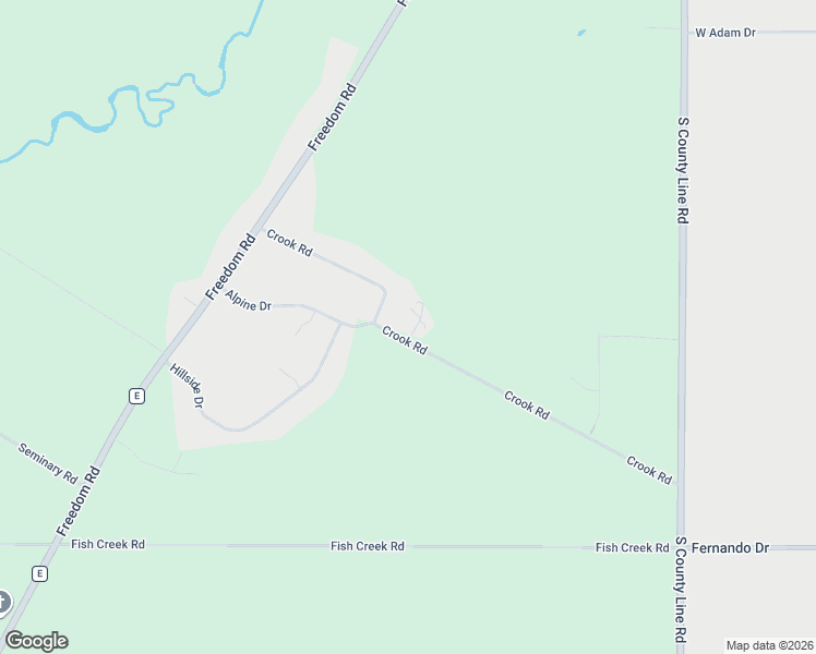 map of restaurants, bars, coffee shops, grocery stores, and more near 284 Crook Road in De Pere