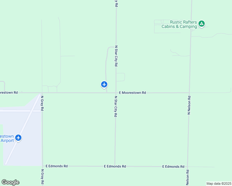map of restaurants, bars, coffee shops, grocery stores, and more near 9000 North Star City Road in Lake City