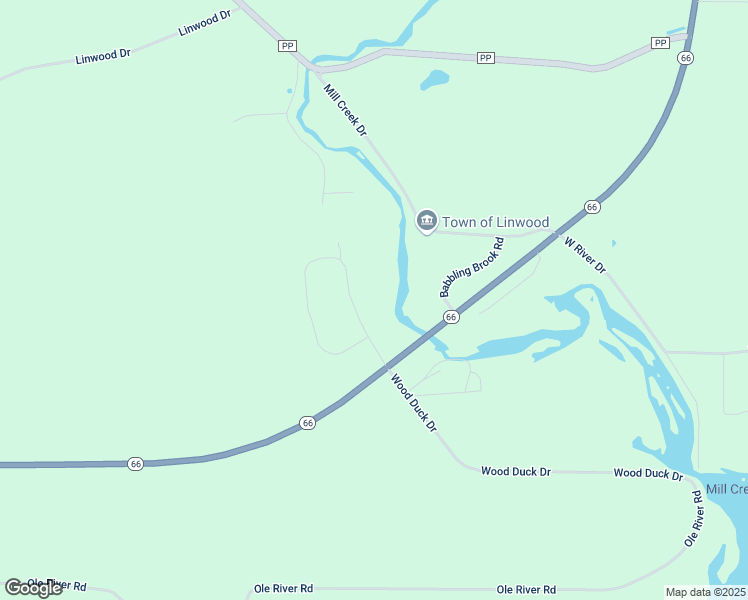 map of restaurants, bars, coffee shops, grocery stores, and more near 3331 Linwood Spring in Stevens Point