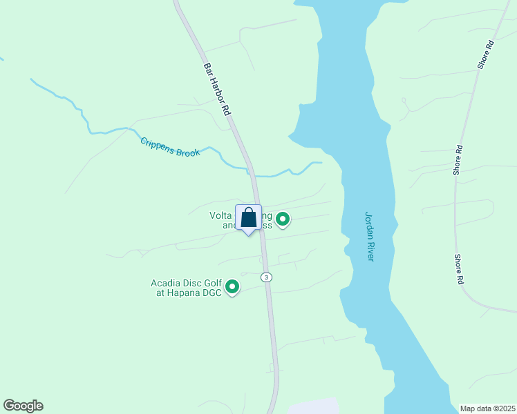 map of restaurants, bars, coffee shops, grocery stores, and more near Maine 3 in Trenton