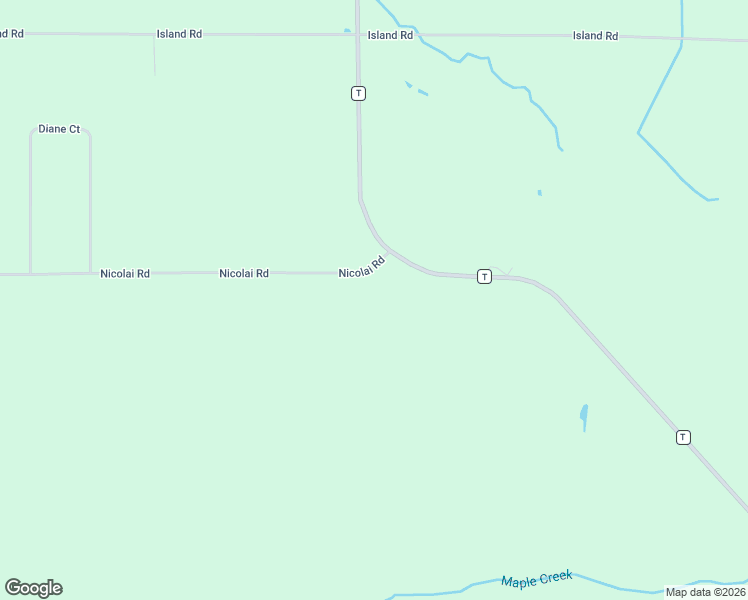 map of restaurants, bars, coffee shops, grocery stores, and more near E8107 Nicolai Road in Manawa