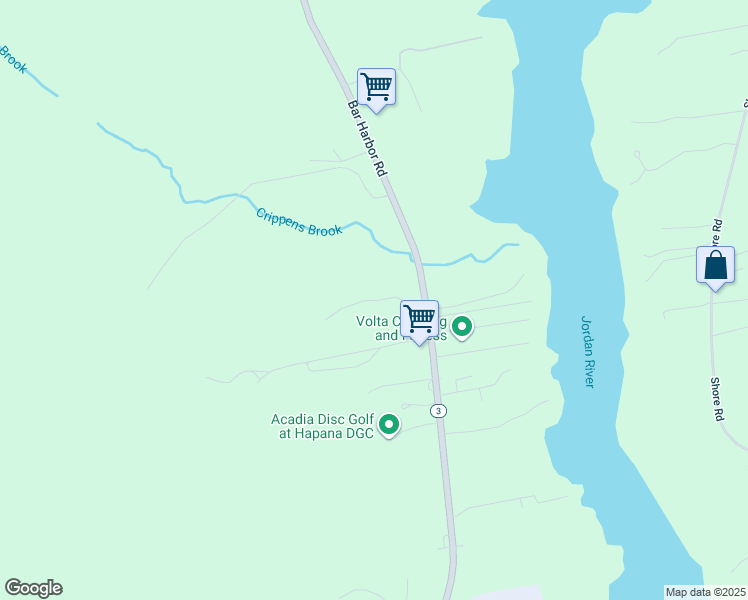 map of restaurants, bars, coffee shops, grocery stores, and more near Lucky's Way in Trenton