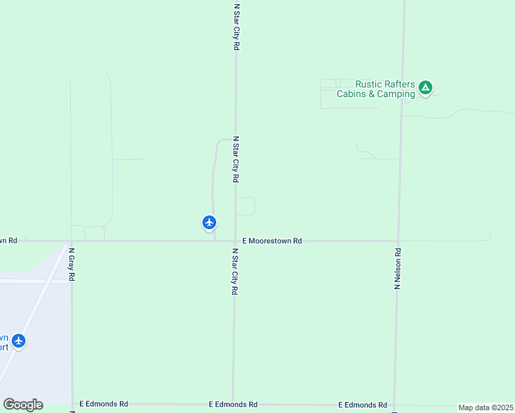 map of restaurants, bars, coffee shops, grocery stores, and more near 9000-9306 North Star City Road in Lake City