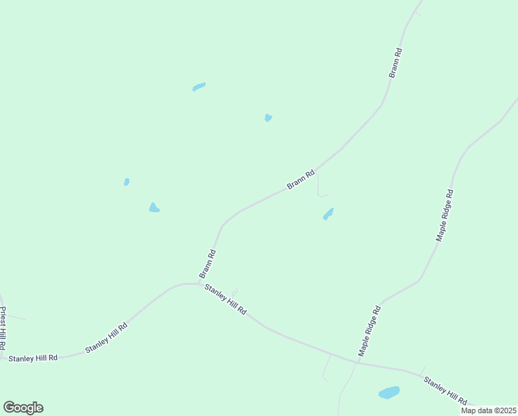 map of restaurants, bars, coffee shops, grocery stores, and more near 56 Brann Road in Vassalboro