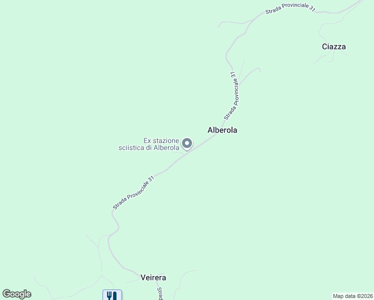 map of restaurants, bars, coffee shops, grocery stores, and more near 5 Strada Provinciale 31 in Alberola