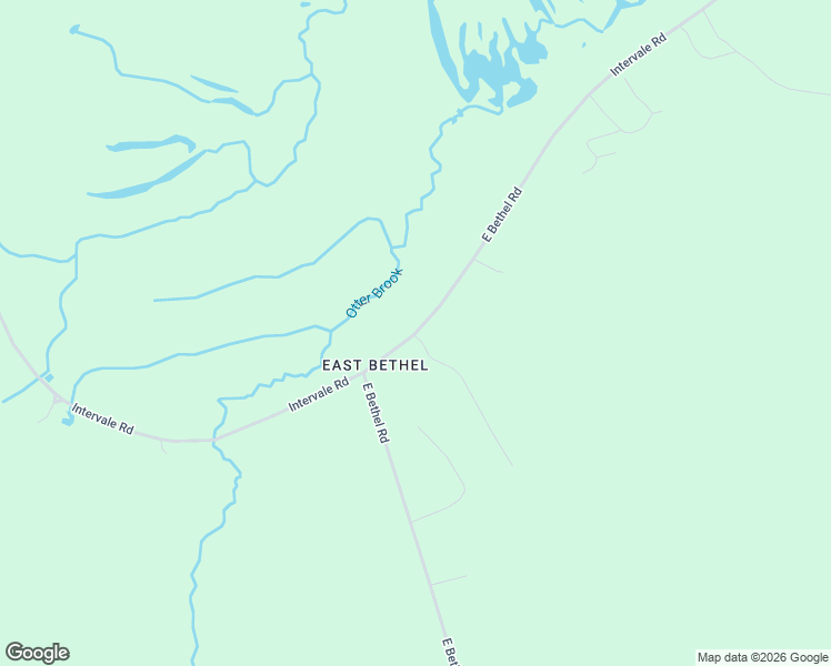map of restaurants, bars, coffee shops, grocery stores, and more near 1874 Intervale Road in Bethel