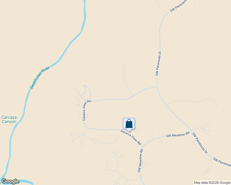 map of restaurants, bars, coffee shops, grocery stores, and more near 10001 Geneva View Road in Terrebonne