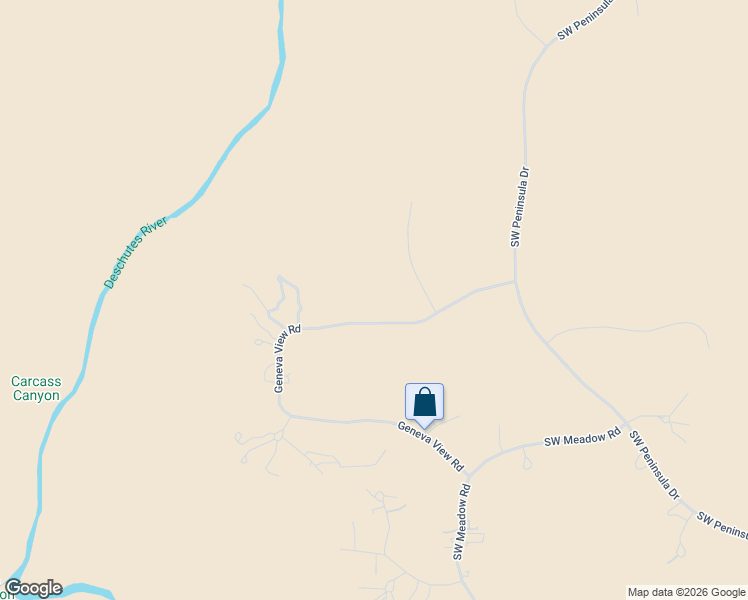 map of restaurants, bars, coffee shops, grocery stores, and more near 10001 Geneva View Road in Terrebonne