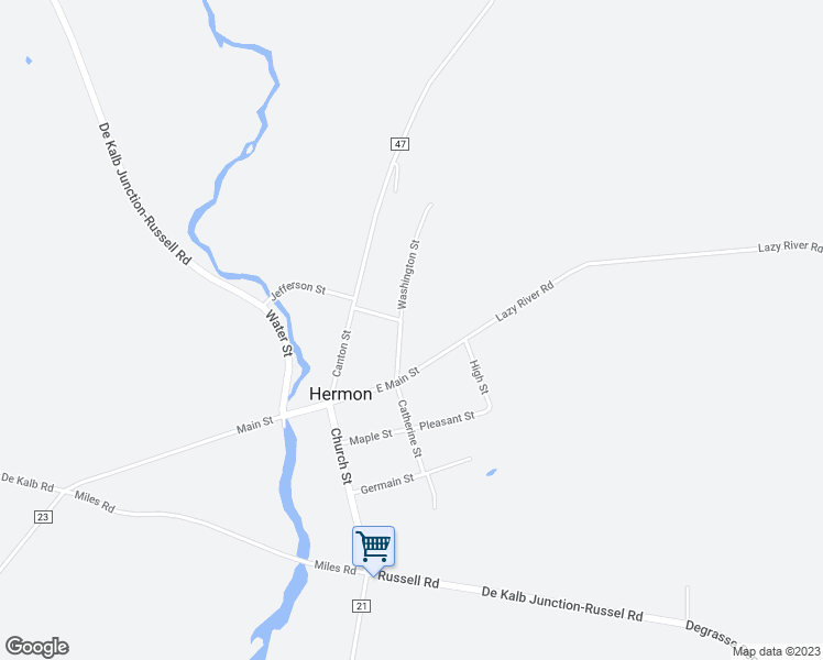map of restaurants, bars, coffee shops, grocery stores, and more near 106 Washington Street in Hermon