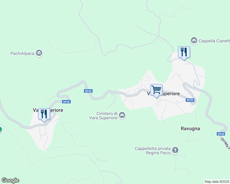 map of restaurants, bars, coffee shops, grocery stores, and more near in Province of Savona