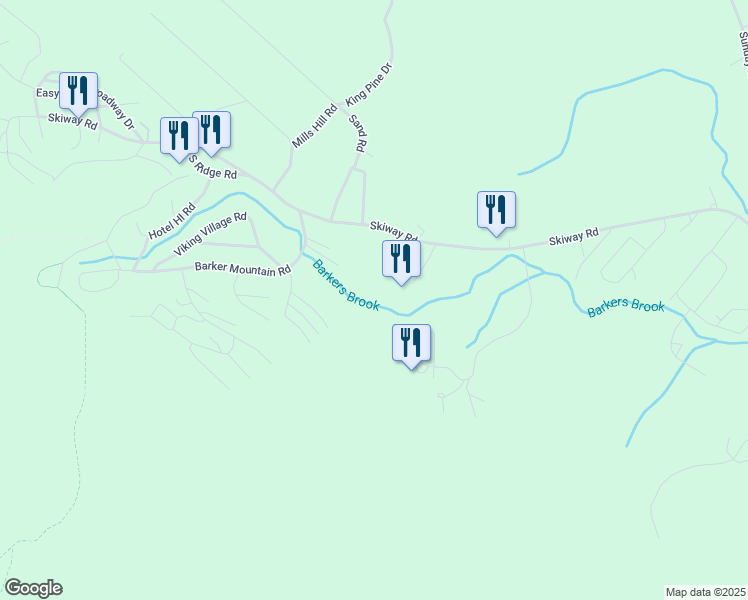 map of restaurants, bars, coffee shops, grocery stores, and more near 9 Snow Cap Road in Newry