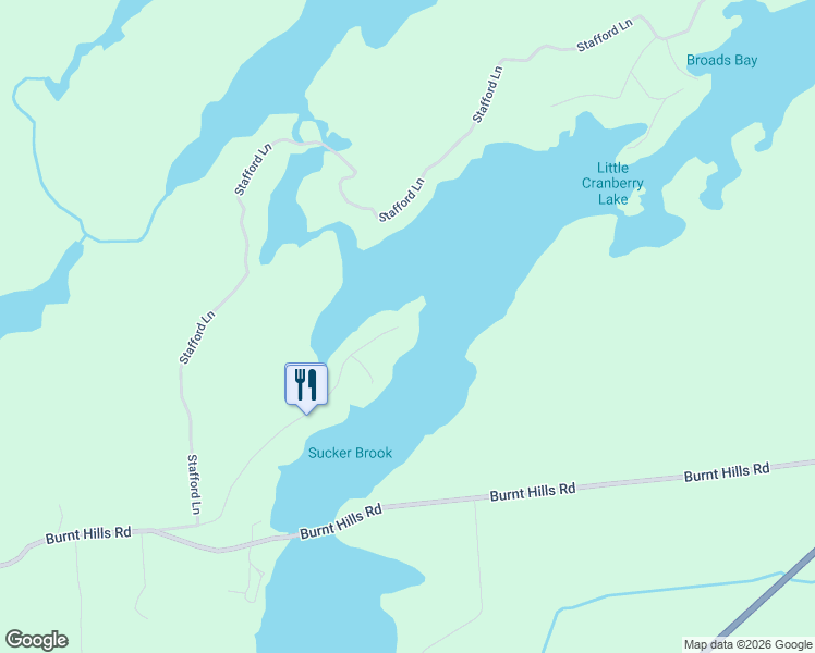 map of restaurants, bars, coffee shops, grocery stores, and more near 5531 Rideau Road in Battersea