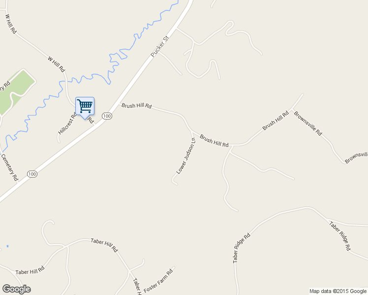 map of restaurants, bars, coffee shops, grocery stores, and more near 54 Lower Judson Lane in Stowe