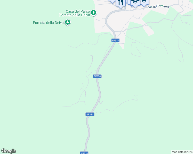 map of restaurants, bars, coffee shops, grocery stores, and more near 38 Località Coletto in Sassello