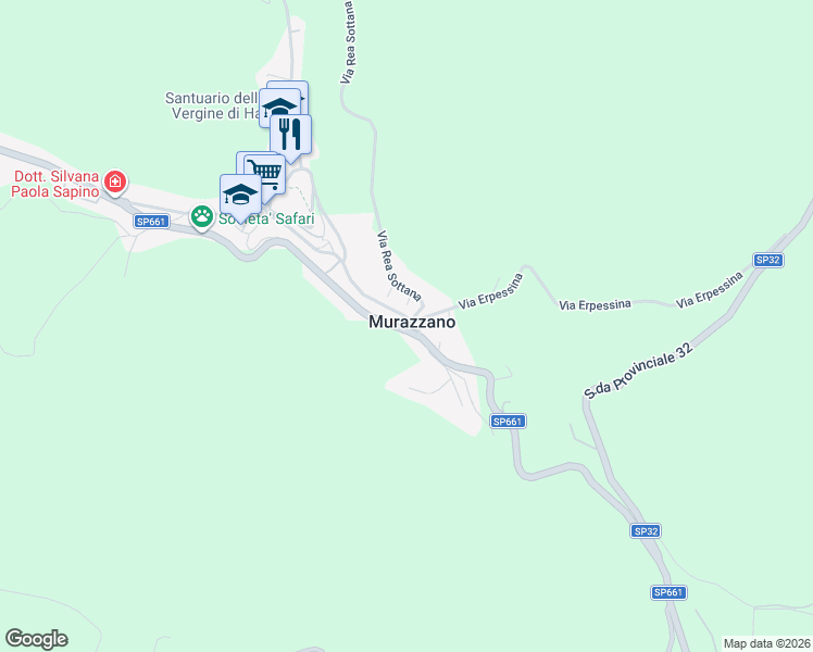 map of restaurants, bars, coffee shops, grocery stores, and more near in Murazzano