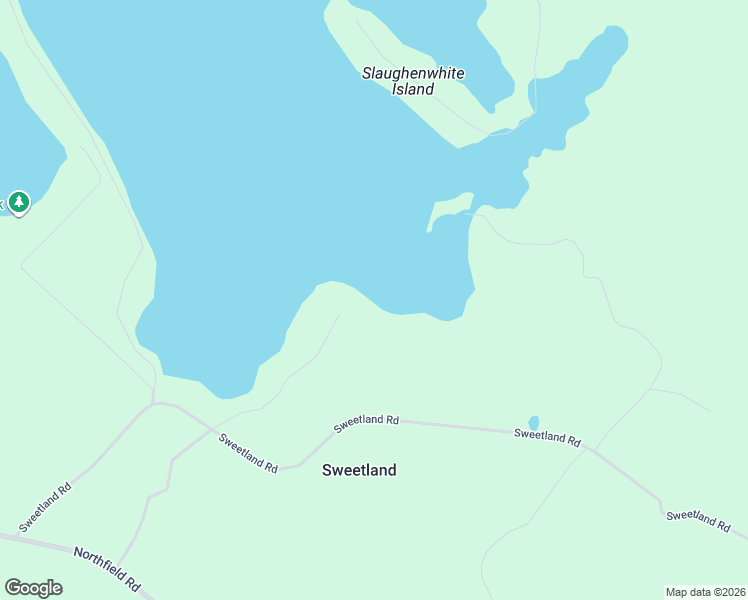 map of restaurants, bars, coffee shops, grocery stores, and more near Sweetland Road in Lunenburg