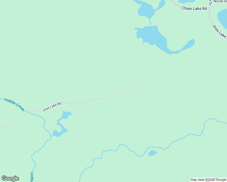 map of restaurants, bars, coffee shops, grocery stores, and more near 7781-7789 Jose Lake Road in South Branch