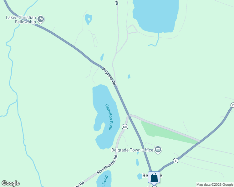 map of restaurants, bars, coffee shops, grocery stores, and more near 156 Augusta Road in Belgrade