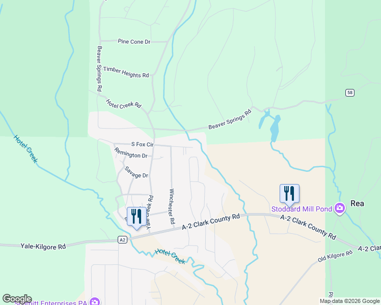 map of restaurants, bars, coffee shops, grocery stores, and more near 4087 West Aimee Circle in Island Park