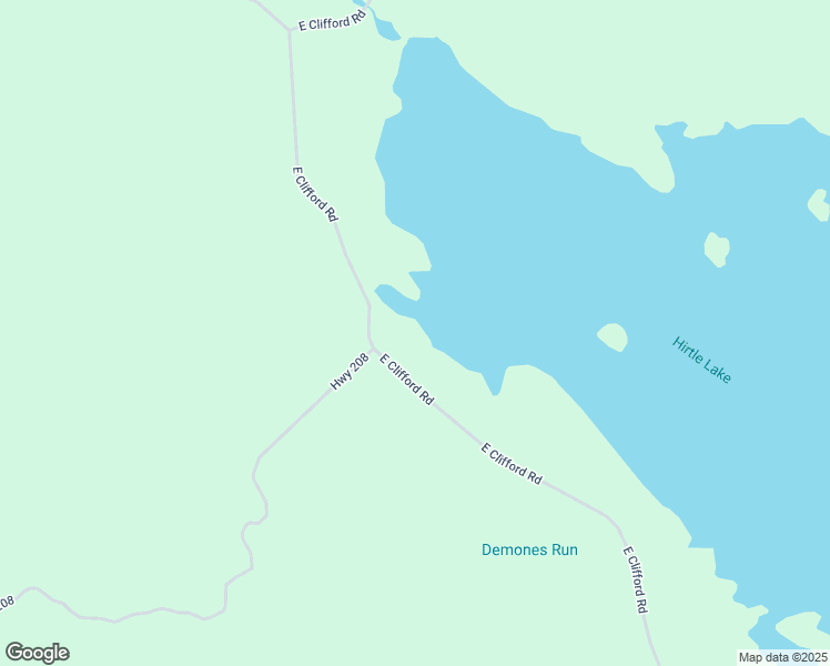 map of restaurants, bars, coffee shops, grocery stores, and more near 523 East Clifford Road in New Germany