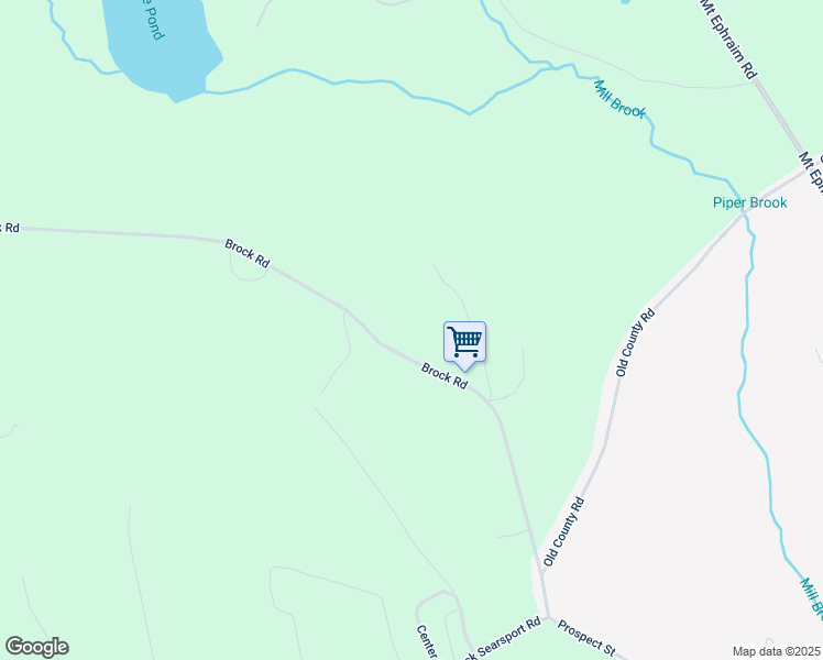 map of restaurants, bars, coffee shops, grocery stores, and more near 65 Brock Road in Searsport