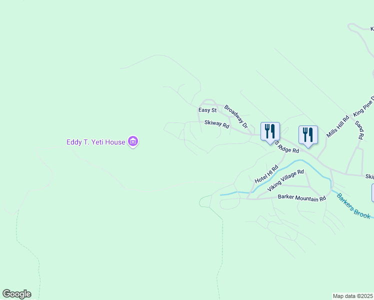 map of restaurants, bars, coffee shops, grocery stores, and more near 376 Skiway Road in Newry