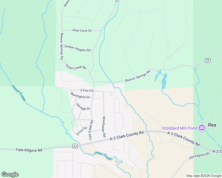 map of restaurants, bars, coffee shops, grocery stores, and more near Browning Road in Island Park