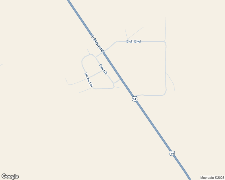 map of restaurants, bars, coffee shops, grocery stores, and more near 1 Harvard Drive in Gillette