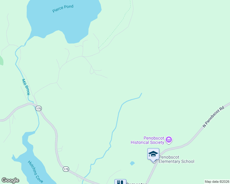 map of restaurants, bars, coffee shops, grocery stores, and more near in Penobscot