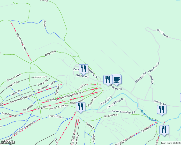 map of restaurants, bars, coffee shops, grocery stores, and more near 49 Spectator Road in Newry