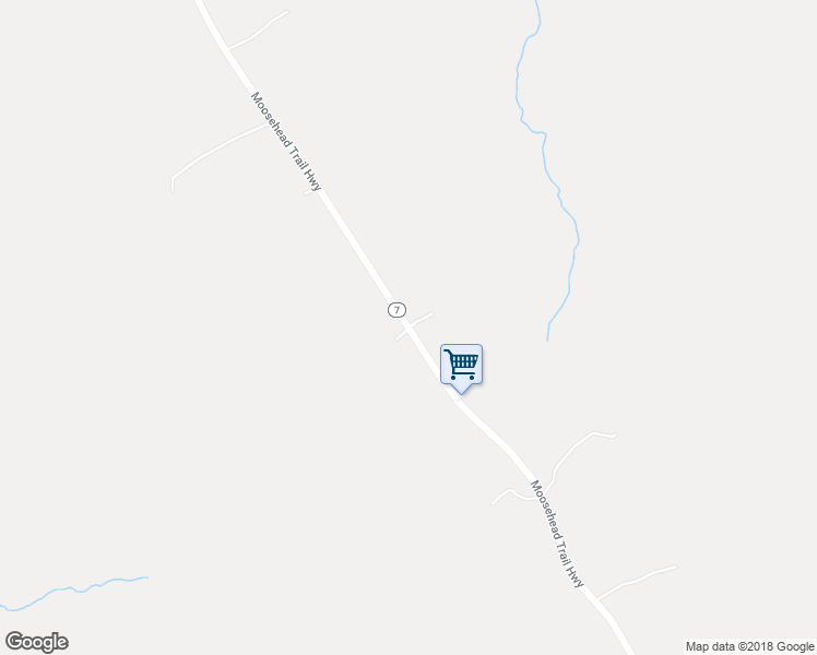 map of restaurants, bars, coffee shops, grocery stores, and more near Moosehead Trail in Waldo