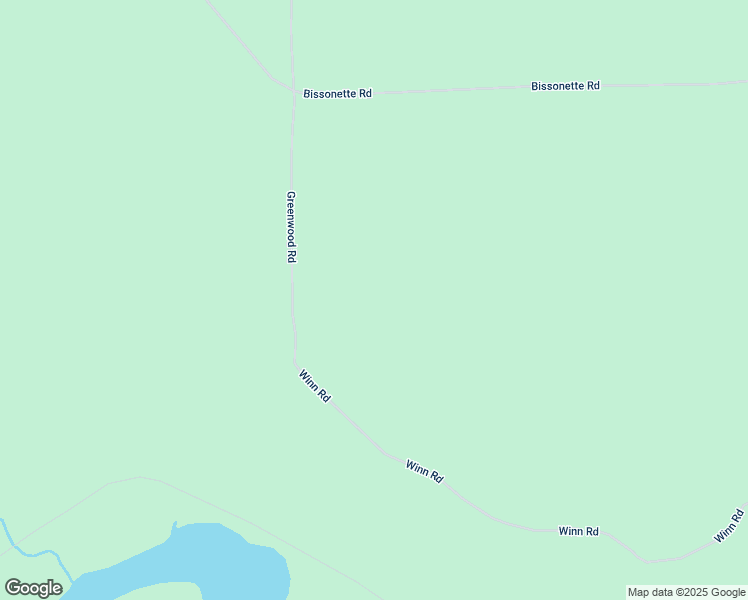 map of restaurants, bars, coffee shops, grocery stores, and more near Greenwood Road in Glennie