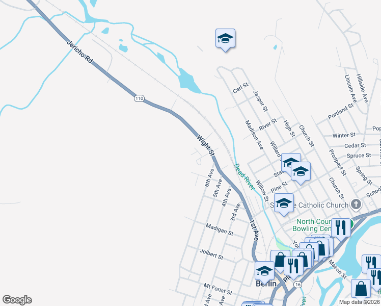 map of restaurants, bars, coffee shops, grocery stores, and more near 10 Off Alice Street in Berlin