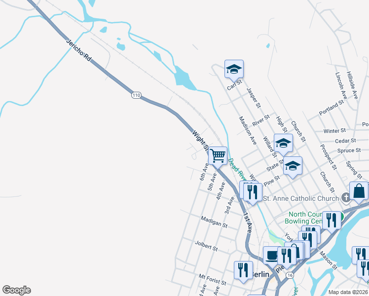 map of restaurants, bars, coffee shops, grocery stores, and more near 10 Off Alice Street in Berlin