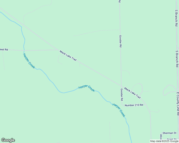 map of restaurants, bars, coffee shops, grocery stores, and more near Co Highway F 17 in South Branch